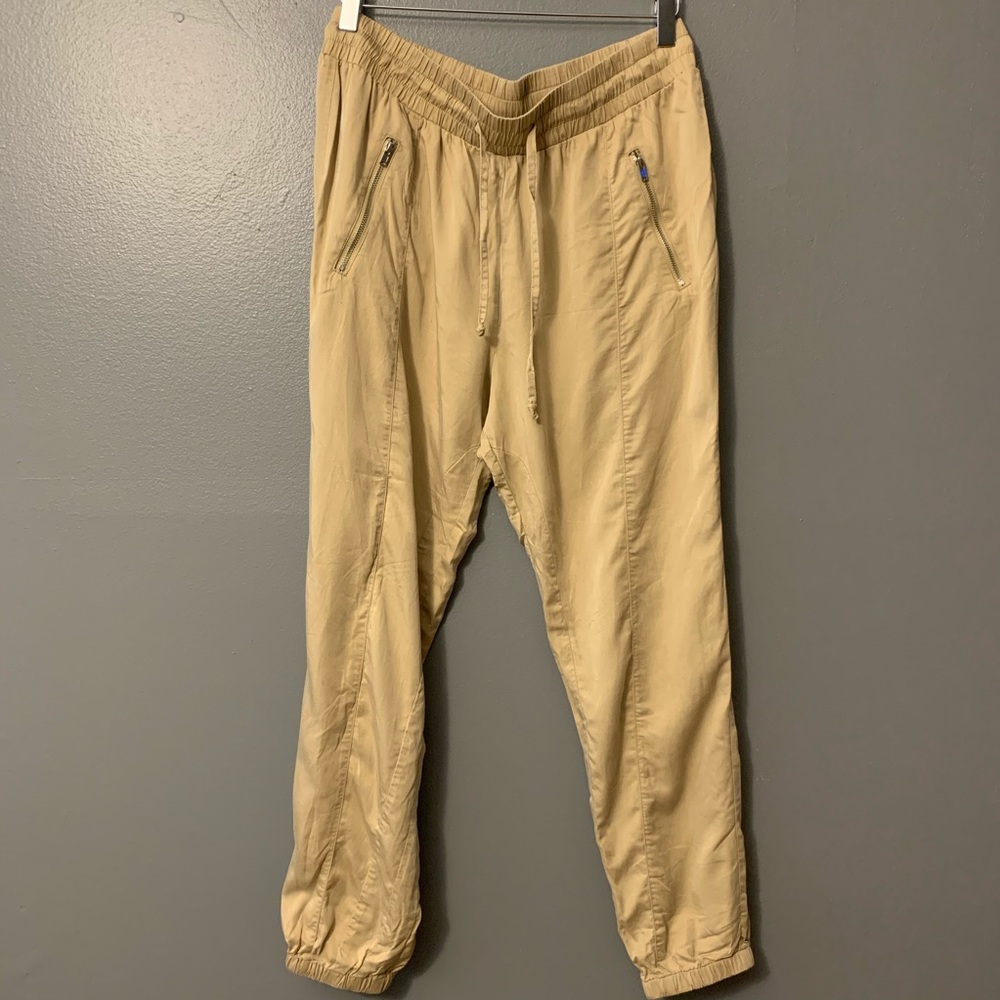 bebe tan joggers